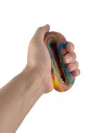 حلقه تقویت مچ دست طرح دار – آبی